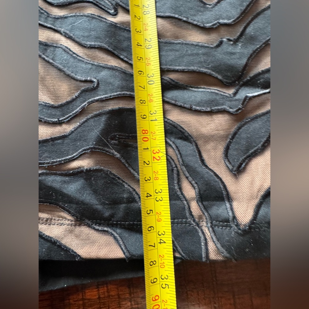 Anne Klein Zebra Print Illusion Sheath Dress Size 8P (Retail $130) - Picture 12 of 13